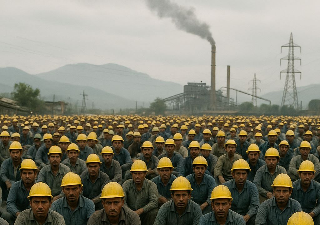 लाइन काटिएका उद्योगका हजारौं कामदार कामबिहीन