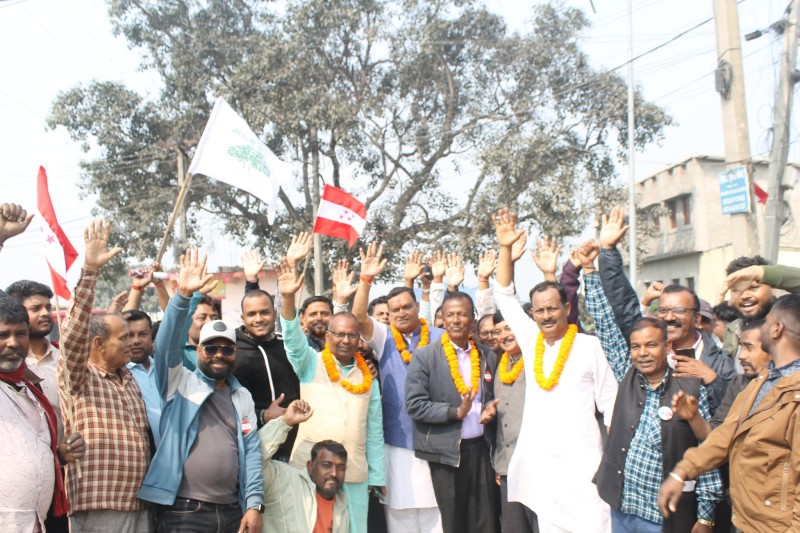 चोर्नी र कोनियामा अनिल रुङटालाई भव्य स्वागत: 'जनताको विश्वास नै मेरो शक्ति'