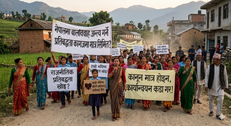 बालविवाहविरुद्ध राजनीतिक प्रतिबद्धता खोइ ?