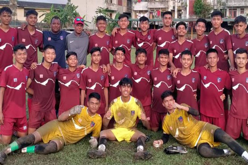 साफ यू–१७ च्याम्पियनसिप फुटबलको सेमिफाइनलमा नेपाल र श्रीलंका खेल्ने