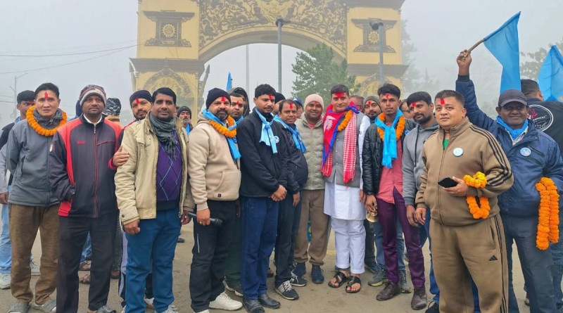 रास्वपा उम्मेदवार हरि पन्तलाई भन्सार क्षेत्रमा स्थानीयको उत्साहजनक स्वागत