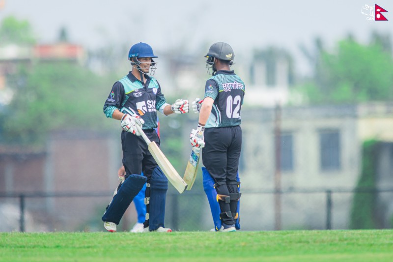 हेमन्त धामीको घातक बलिङले सुदूरपश्चिमको सानदार जित: कर्णाली ४ विकेटले पराजित