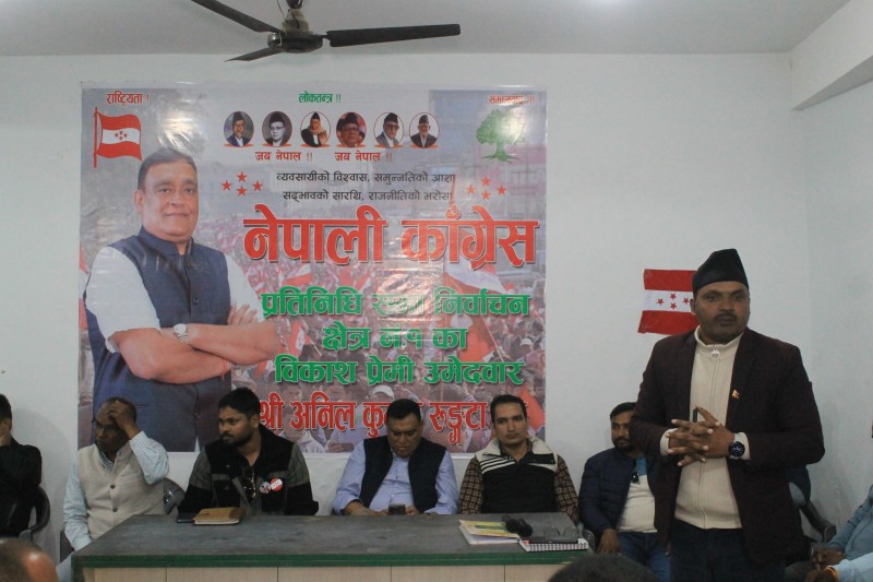 युवाशक्तिलाई विकासको आधार बनाउँदै अनिल रुङटा, पर्सा–१ मा नेविसंघ सक्रिय