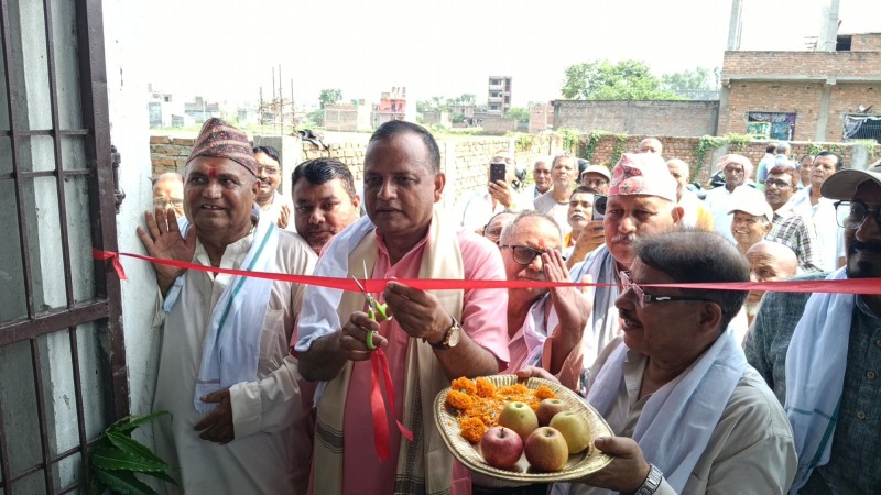 बीरगञ्ज–१६ नगवास्थित वृद्धाश्रमको उद्घाटन सम्पन्न