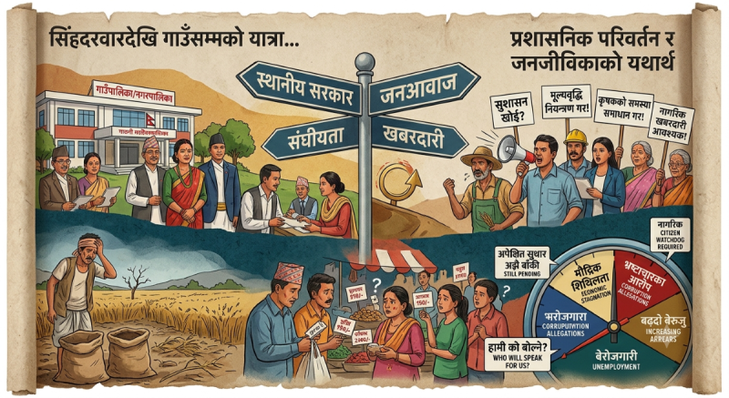 सार्वजनिक चासोमा खोइ आवाज ?