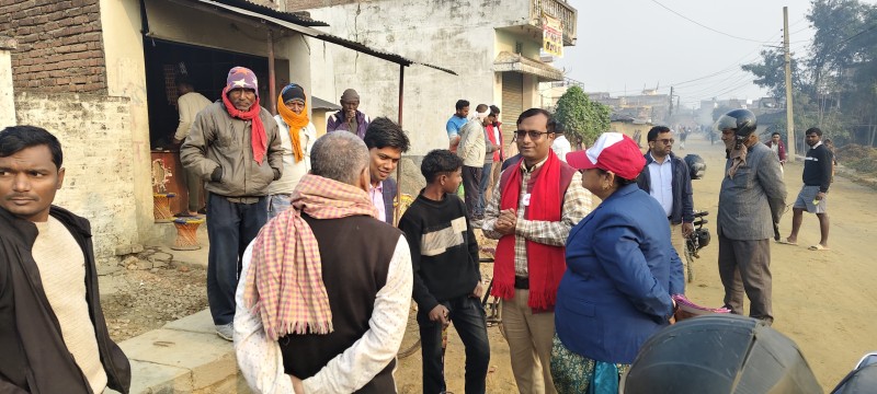 मधेसको निकास र किसानको अधिकारका लागि 'हर्न' छापमा मतदान गरौँ : उम्मेदवार ओमप्रकाश सर्राफ