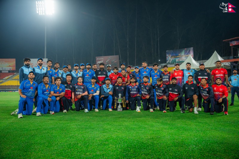दीपेन्द्रको कप्तानीमा नेपाललाई मिश्रित सफलता: युएईसँगको सिरिज बराबरी