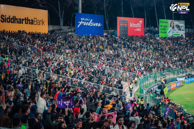 एनपीएल दोस्रो संस्करणको शनिबारको खेल ‘सोल्डआउट’