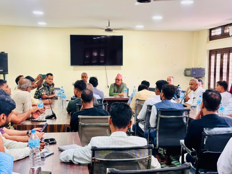 रौतहटमा सर्वदलीय ऐक्यबद्धता स् धार्मिक सद्भाव जोगाउन संयुक्त प्रतिबद्धता