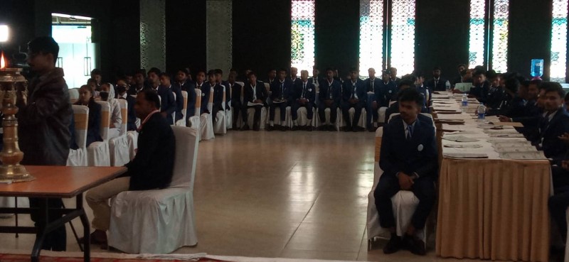 वीरगन्ज कलेजका विद्यार्थीलाई व्यक्तित्व विकास र गतिशिलता सम्बन्धी दुईदिने तालिम 