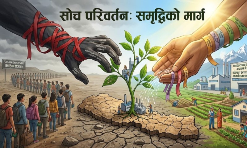 सोचको पुनर्संरचना: समृद्ध नेपालको प्रस्थानबिन्दु 