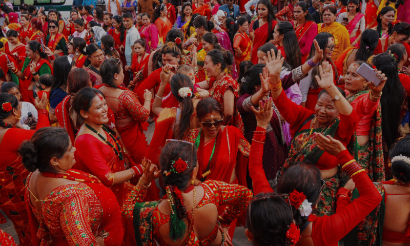 आज हरितालिका तीज, शिव–पार्वतीको पूजा गर्दै व्रतमा महिला