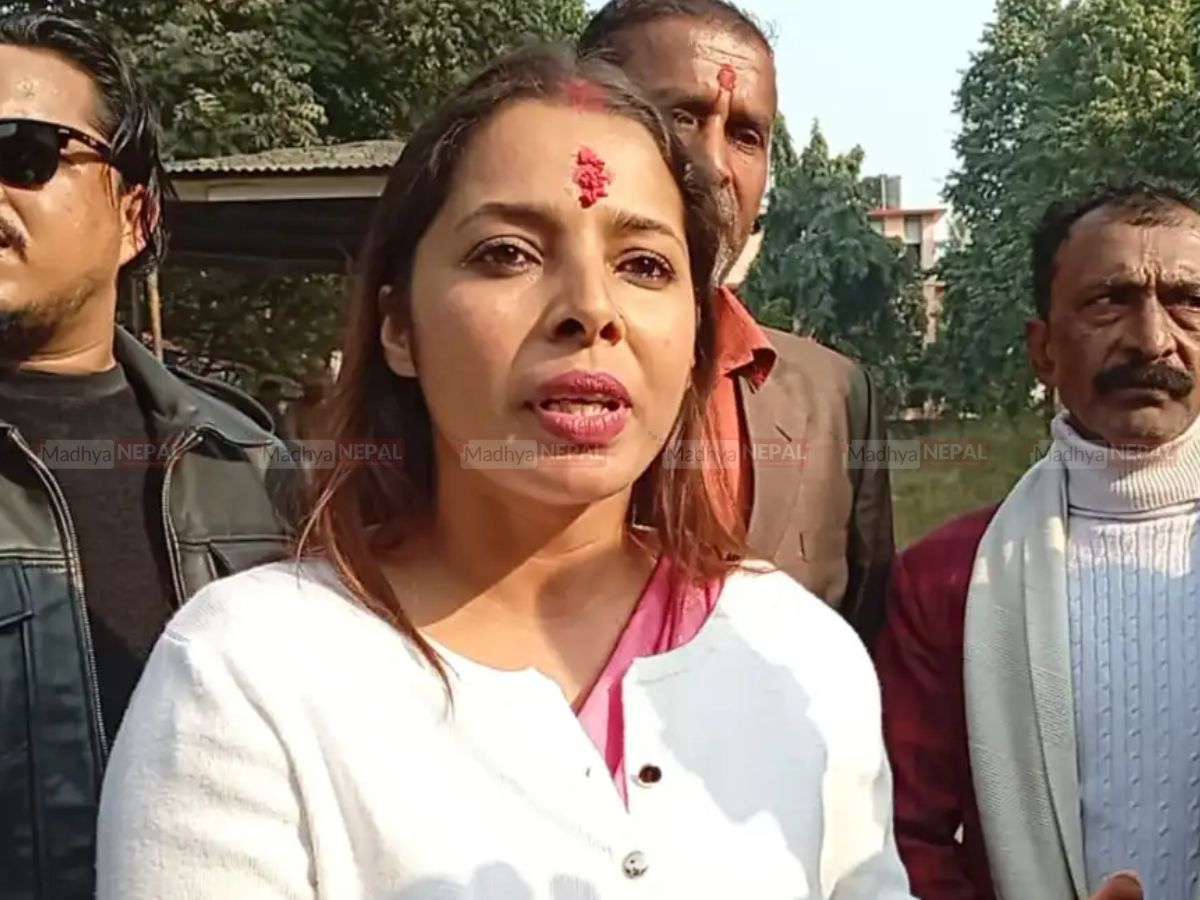 पर्सा–२ मा राप्रपाबाट बिना जैसवालको उम्मेदवारी