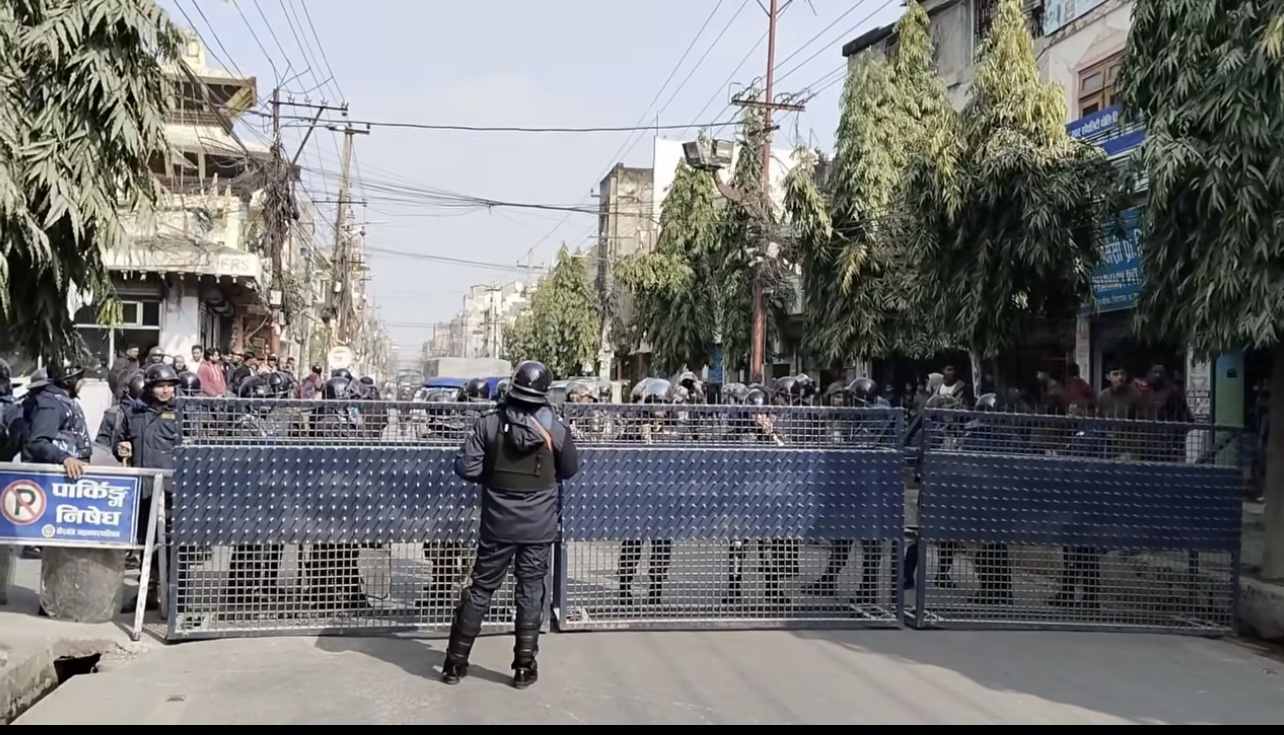 वीरगञ्जमा निषेधाज्ञा लागू, मुख्य क्षेत्रमा सभा–जुलुस पूर्ण रूपमा रोक