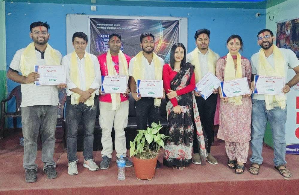 चलचित्र पत्रकार संघ नेपाल पर्सामा नयाँ नेतृत्व, सूर्यनारायण विक अध्यक्ष चयन