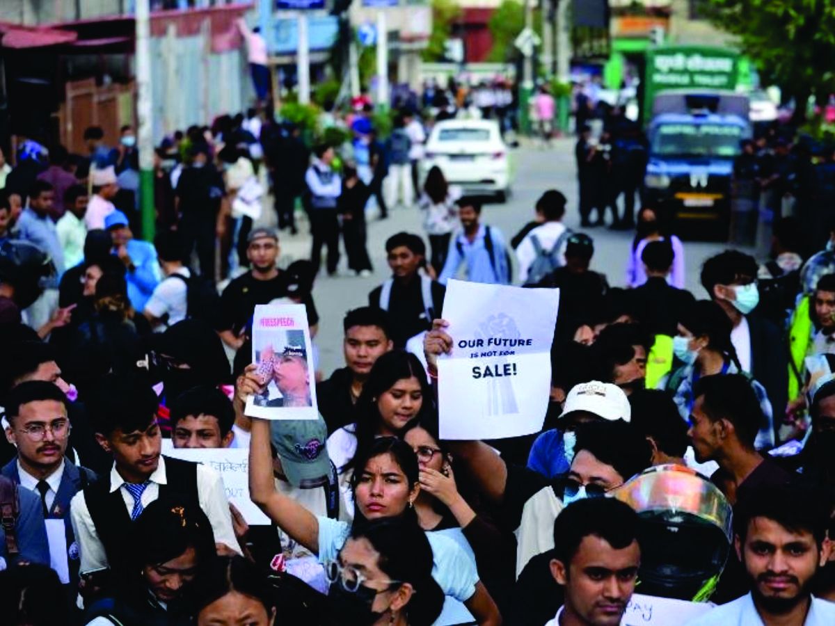 सामाजिक सञ्जाल बन्दविरुद्ध जेनजीको देशव्यापी प्रदर्शन
