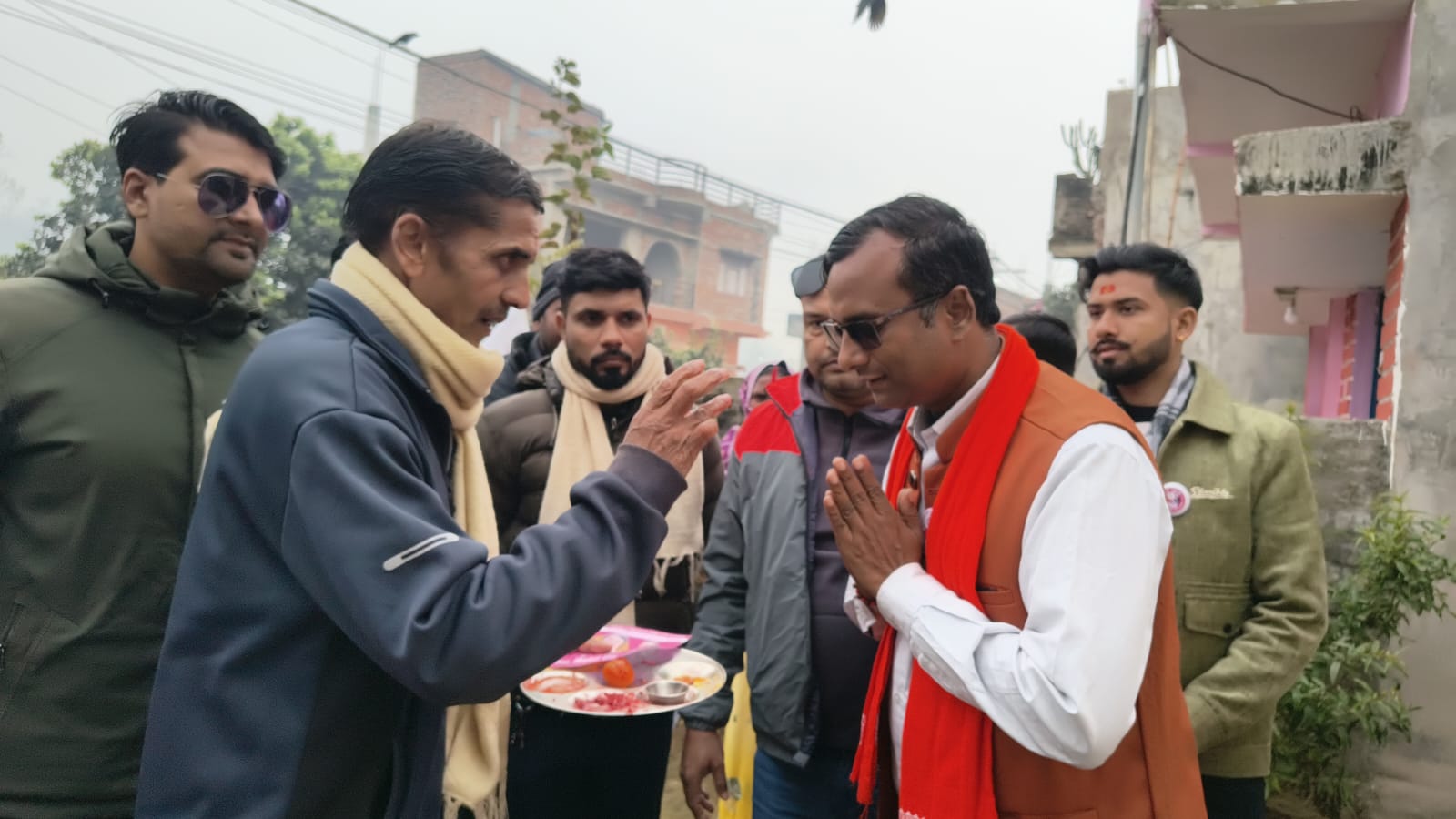 जनमत पार्टीका उम्मेदवार सरार्फद्वारा वीरगन्ज–२० मा घरदैलो, संवाद तथा कोणसभा