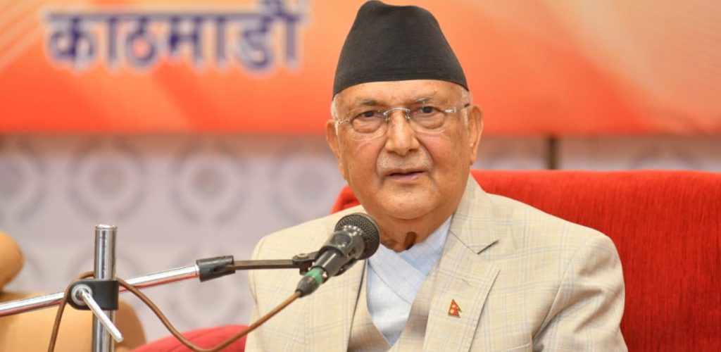 ओलीको कडा प्रहार : “मर्न परे देशमै मर्छु, भागेर कहिँ जाँदिन”