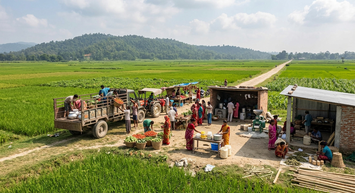 कृषि–वनबाट उद्योगसम्मः आर्थिक रूपान्तरणको बाटो