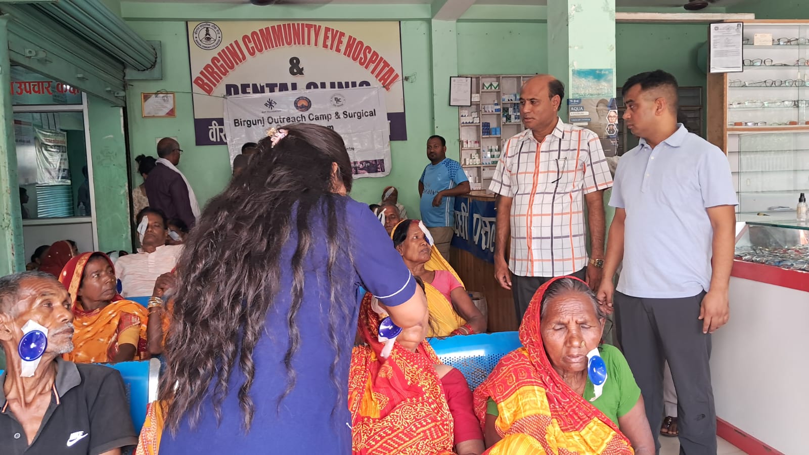 पोखरियामा मोतियाबिन्दु पीडितको निःशुल्क शल्यक्रिया सम्पन्न
