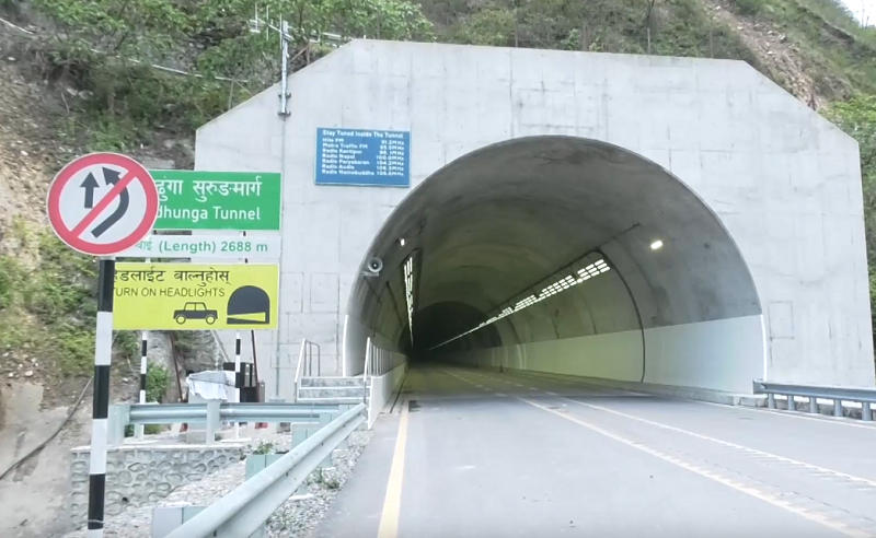 नागढुङ्गा–सिस्नेखोला सुरुङमार्ग आजदेखि साना सवारीका लागि आंशिक खुला