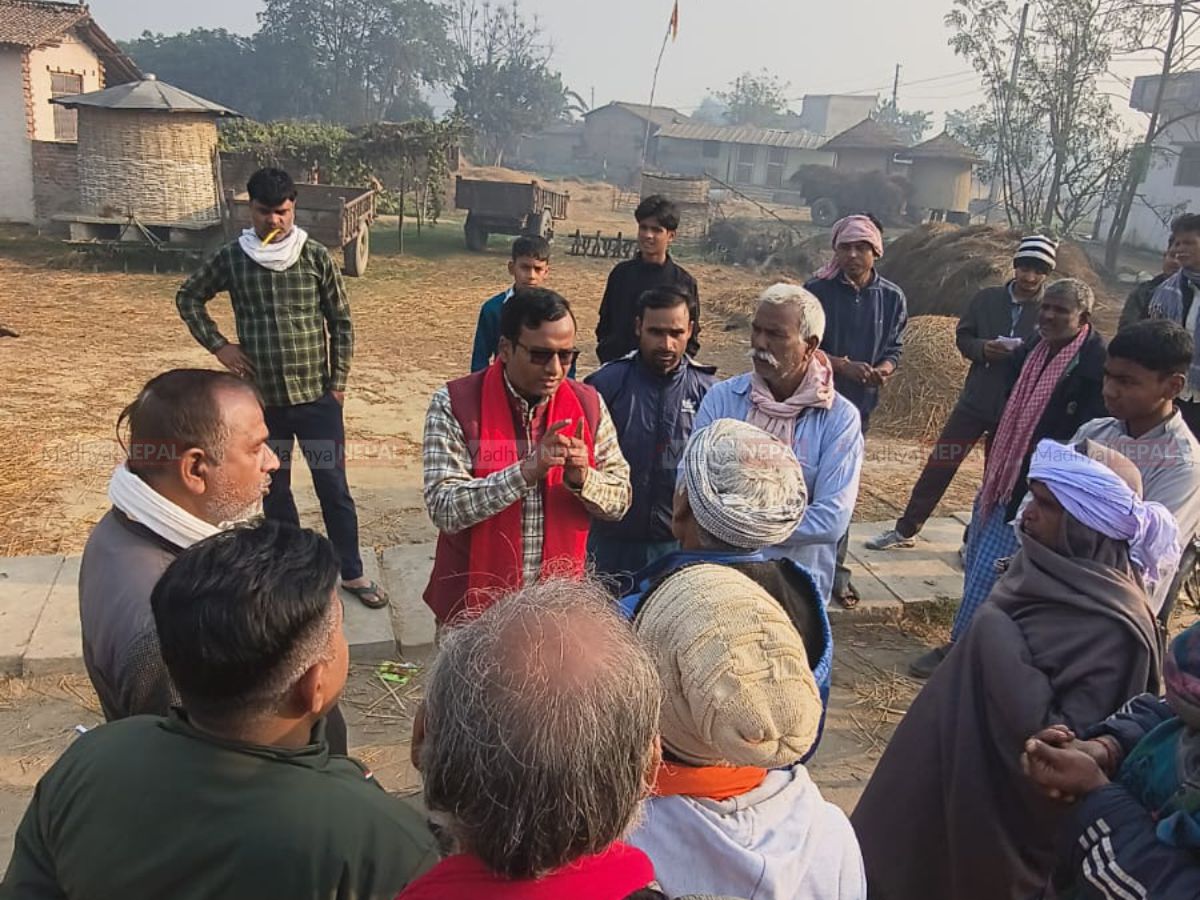 जनमत पार्टीको उम्मेदवार ओमप्रकाश सरार्फले वीरगन्ज–२३ मा घरदैलो, भेटघाट र संवाद गरे