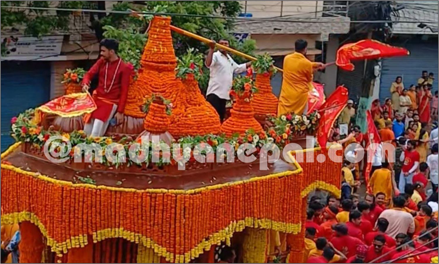 भक्तिभावका साथ सम्पन्न भयो गहवामाई मन्दिरको चौथो रथयात्रा, हजारौं श्रद्धालुको सहभागिता