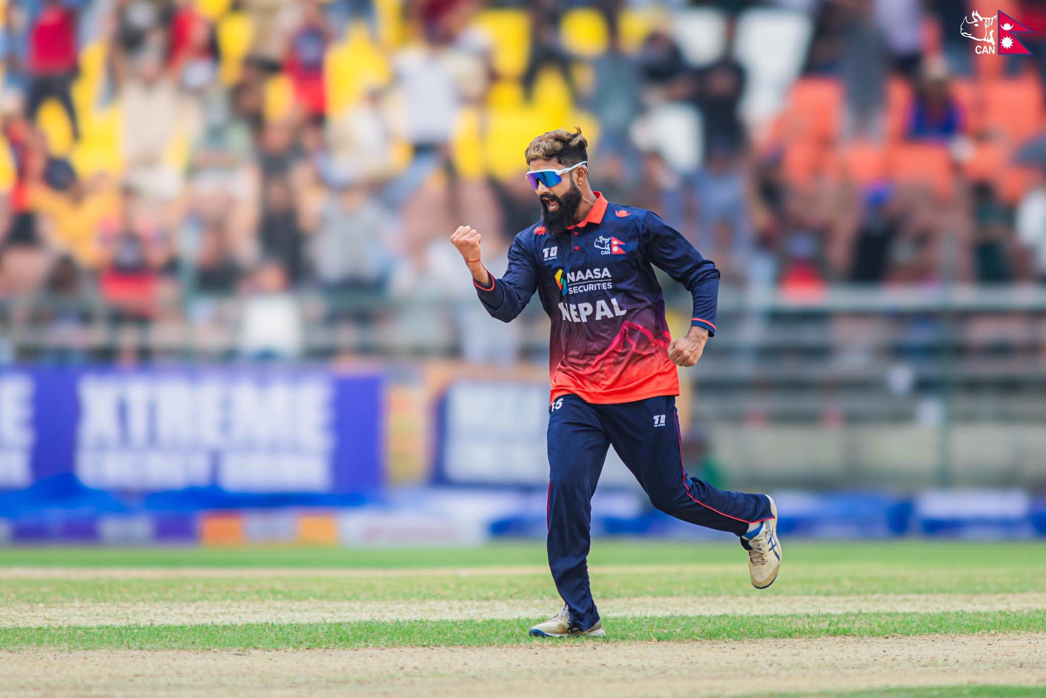 कीर्तिपुरमा ओमानको बलियो ब्याटिङ, नेपाल दबाबमा